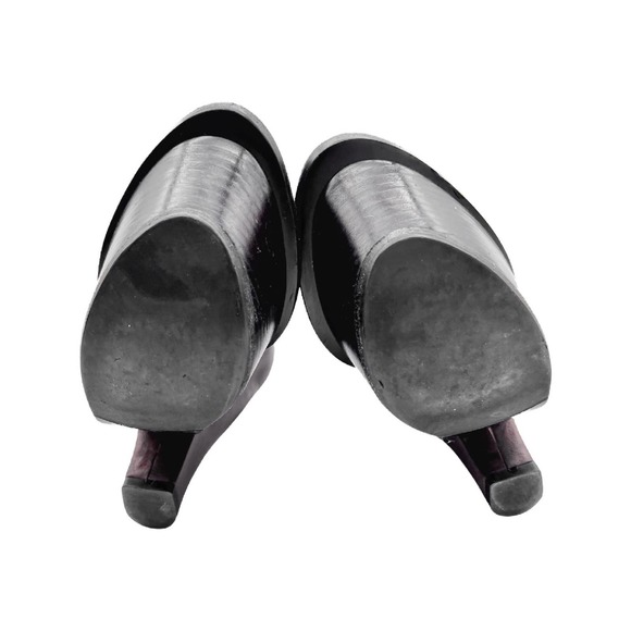 Baldan | Congac platform wedge ankle booties | Size 38 - Picture 7 of 10